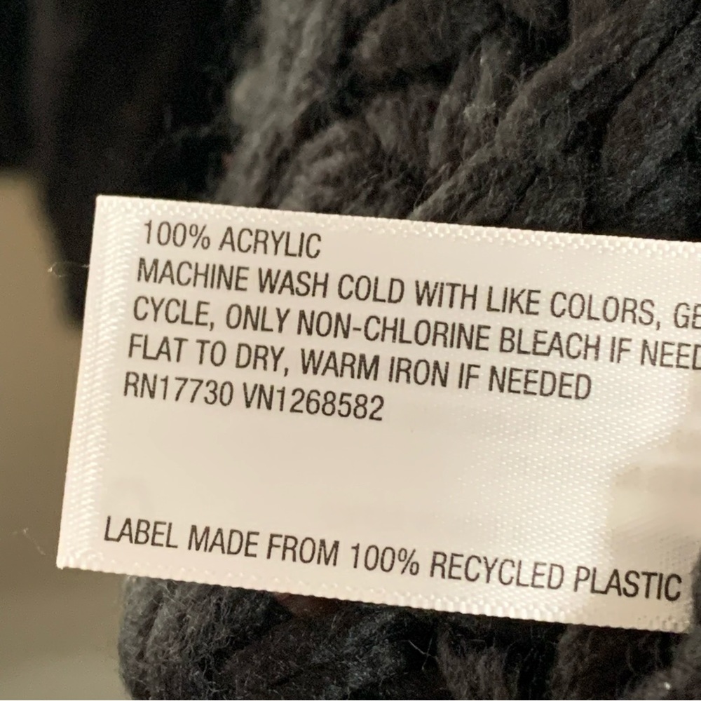 Wild Fable Chunky Weave Open Cardigan - Picture 8 of 9